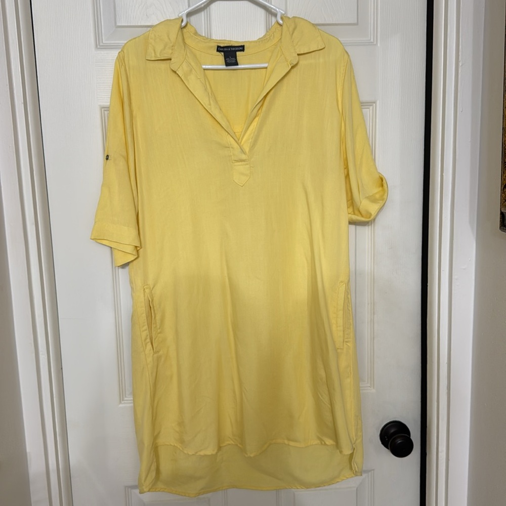 LAST CHANCE ~  CHELSEA & THEODORE dress with pockets